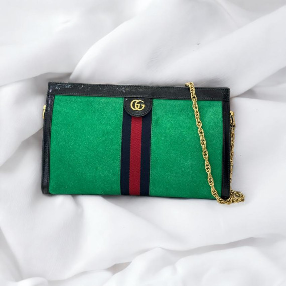 Gucci Ophidia suede bag