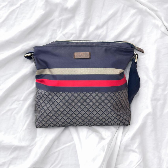 Gucci Nylon Messenger Bag