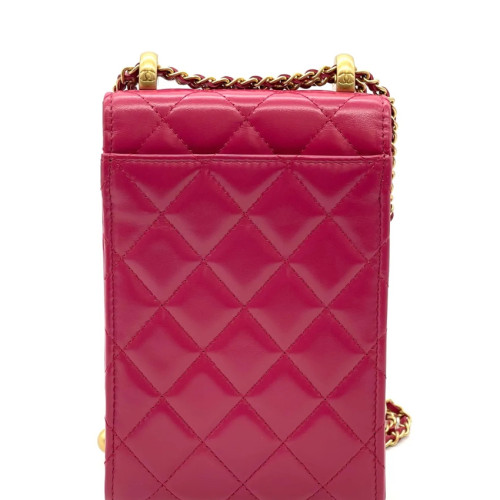 Chanel phone bag 雙金球