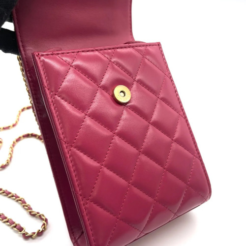 Chanel phone bag 雙金球