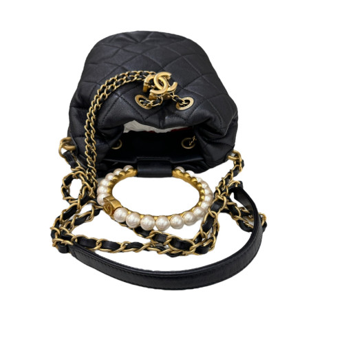 Chanel Drawstring Bucket