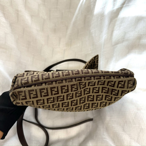 Fendi Zucchino Vitello Tube Messenger Bag