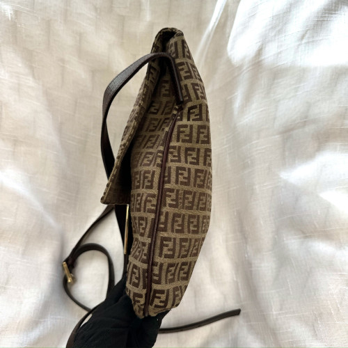 Fendi Zucchino Vitello Tube Messenger Bag