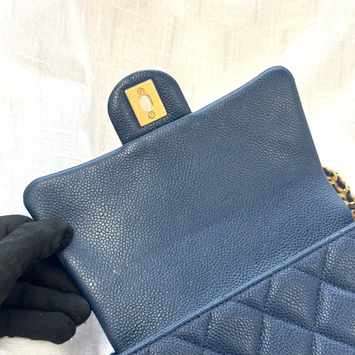 Chanel Coin Strap Flap 18cm