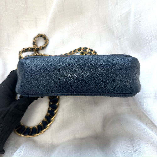 Chanel Coin Strap Flap 18cm