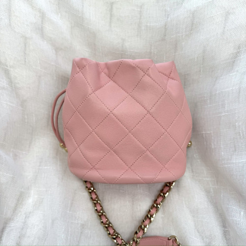 Chanel Drawstring Bucket