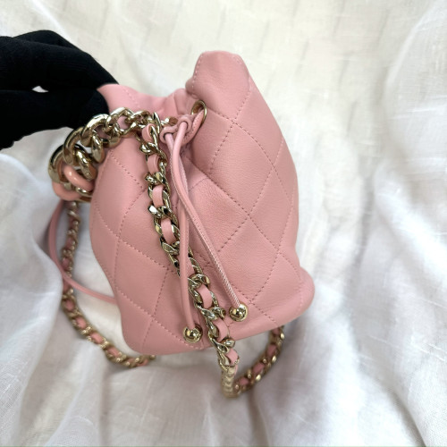 Chanel Drawstring Bucket