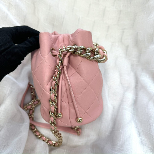 Chanel Drawstring Bucket