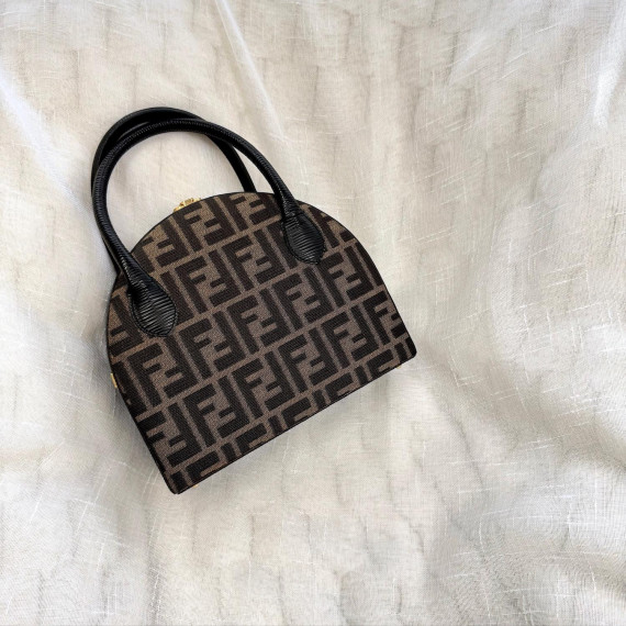 Fendi 2Way Round Top Handle Bag