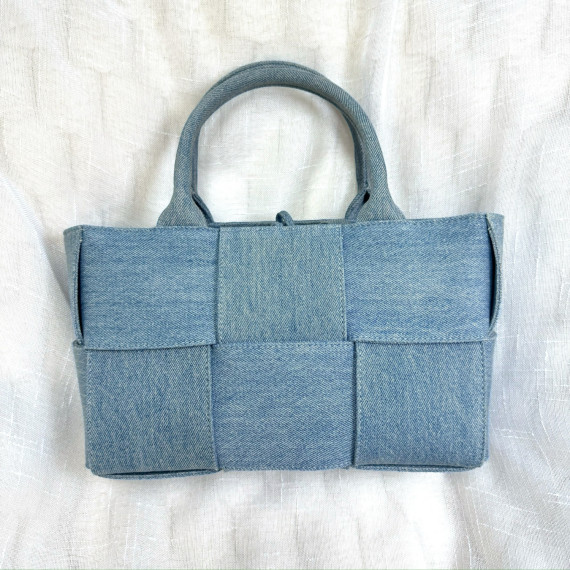 BV Cassette Tote Denim