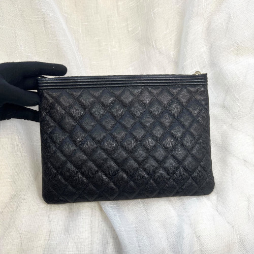 Chanel Boy Clutch