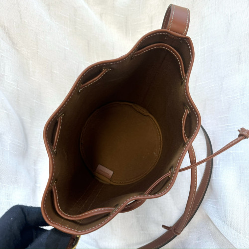 Celine Triomphe Drawstring Bucket