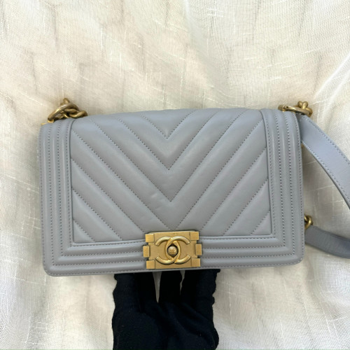 Chanel 25cm Boy Chevron