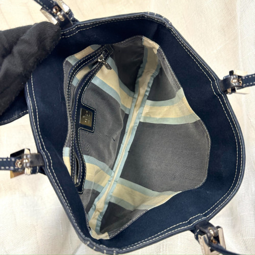 Fendi Canvas Shoulder Tote