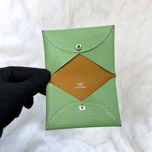 Hermes calvi cardholder