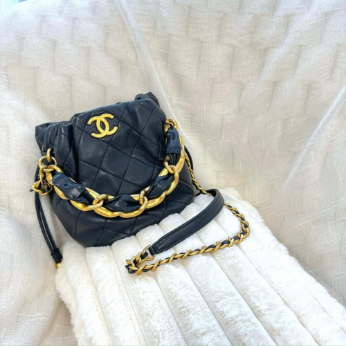 Chanel Drawstring Bucket