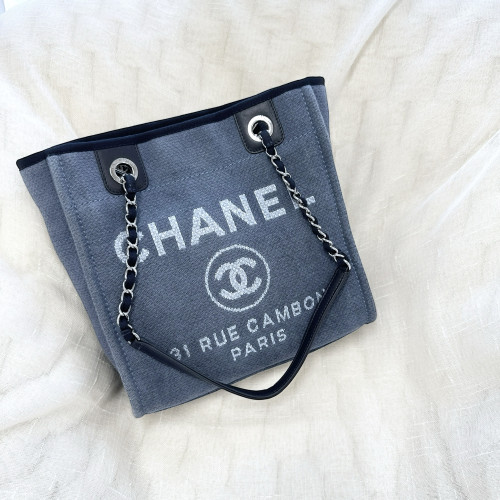 Chanel Deauville Tote Denim