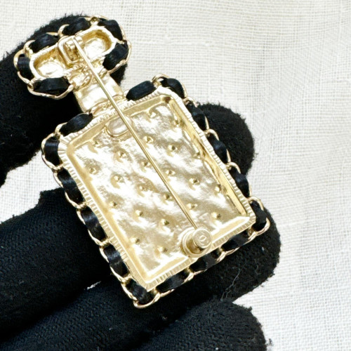 Chanel Perfume Bottle Brooch