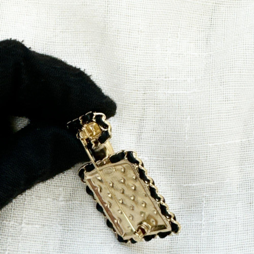 Chanel Perfume Bottle Brooch