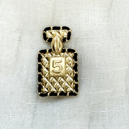 Chanel Perfume Bottle Brooch