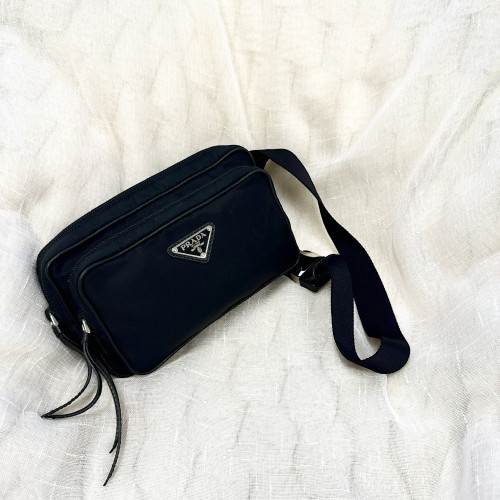 Prada Front Pocket Nylon Camera Bag