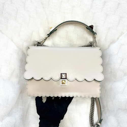 Fendi Kan I Scalloped Bag