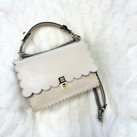 Fendi Kan I Scalloped Bag