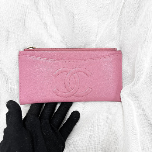 Chanel Zipped Long Wallet