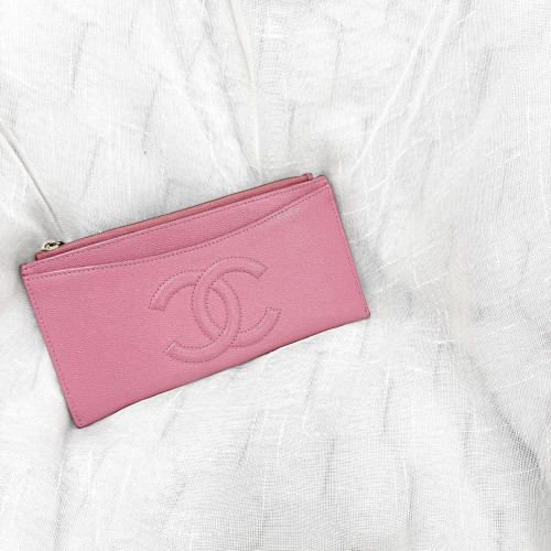 Chanel Zipped Long Wallet