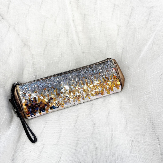 miu miu Sequin Wristlet Pouch