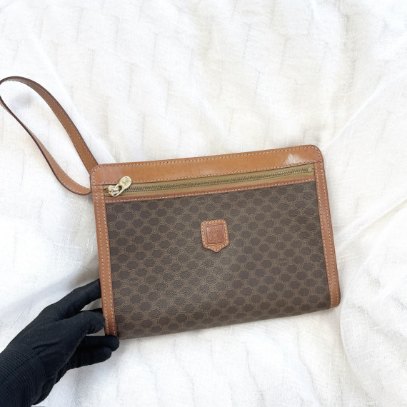 Celine Vintage Wristlet Clutch