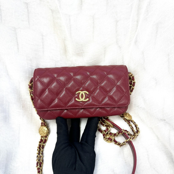 Chanel Twist Your Button East-West Flap