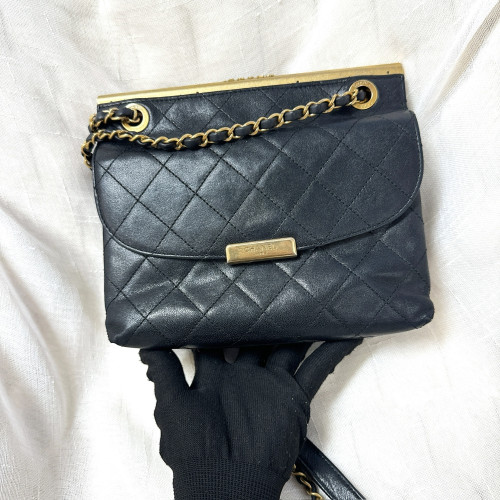 Chanel Double Sided Metal Frame Flap