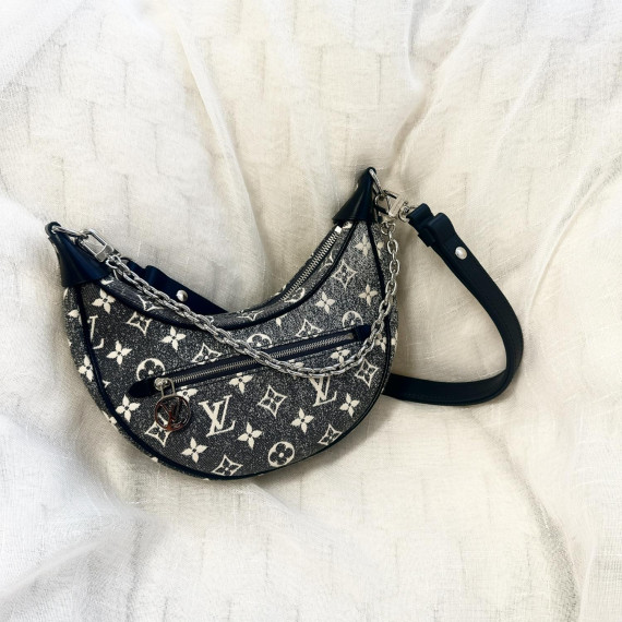 LV Denim Loop Bag