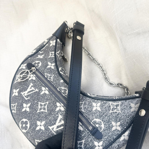 LV Denim Loop Bag