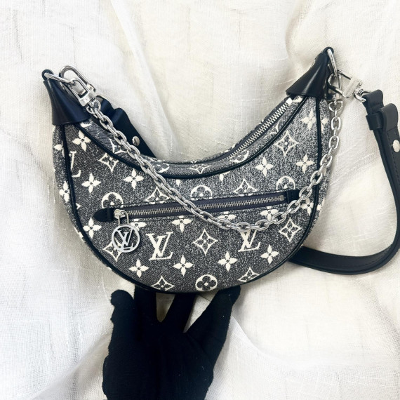 LV Denim Loop Bag