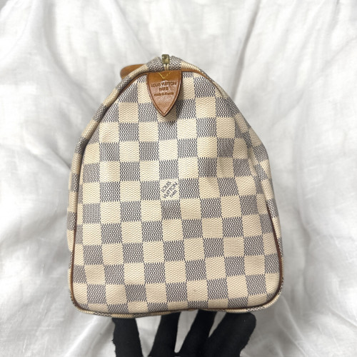 LV Speedy 30 Damier Azur