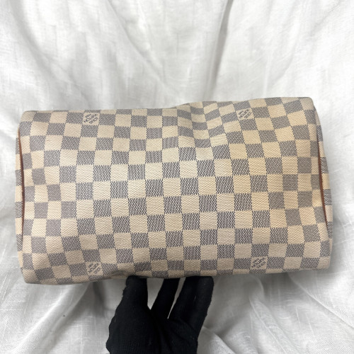 LV Speedy 30 Damier Azur