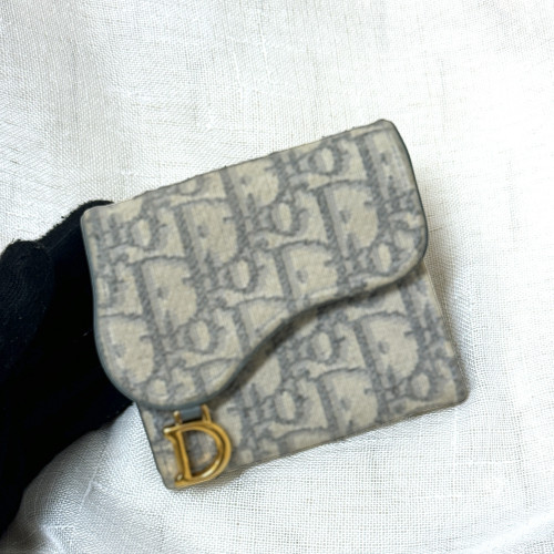 Dior Saddle Trifold Wallet