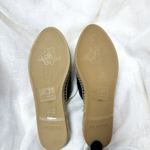 Gucci Marmont Espadrille Slippers