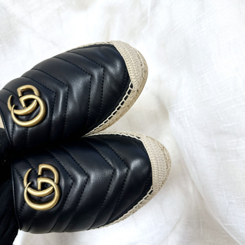 Gucci Marmont Espadrille Slippers