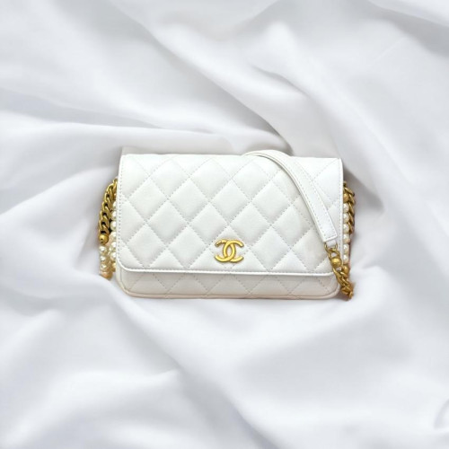 Chanel WOC Pearl Chain