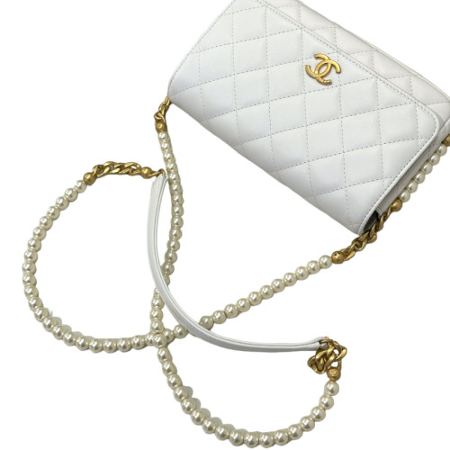 Chanel WOC Pearl Chain